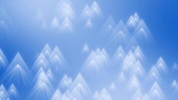 Royal blue color simple and shiny arrow shapes moving upwards modern design geometrical background video