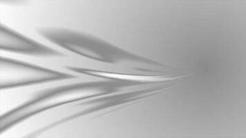 white color simple and clean flowing gradient design seamless background video