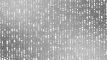 white color shiny and glowing circular dots gradient design loop able geometrical background video