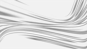 white color multiple lines flowing gradient design geometrical background video