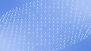 Royal blue color appearing and disappearing arrow shapes modern design loop able geometrical background video