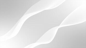 white color wavy lines silk textured gradient design loop able geometrical background for presentation video