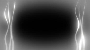 white color glowing wavy lines with blank space luxury design loop able geometrical background video
