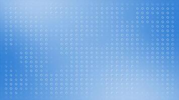 Royal blue color appearing and disappearing glossy dots moving upwards modern design loop able geometrical background video