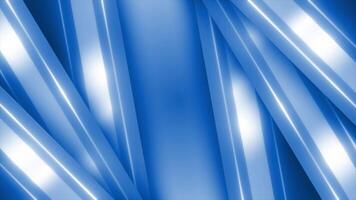 Royal blue color glowing and shiny luxury stripes with blank space gradient design loop able luxury background video