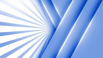 Royal blue color glowing diagonal lines abstract design Loop-able luxury background video