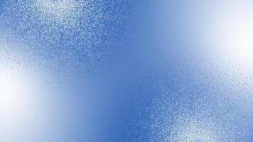 Royal blue color exploding glowing glitter particles modern design gradient background video