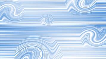 Royal blue abstract wavy lines 3d depth gradient design Loop-able dark geometrical background video