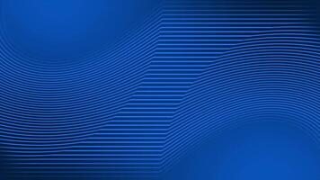 Royal blue color multiple parallel lines abstract pattern with blank space modern design loop able geometrical background for presentation purpose video