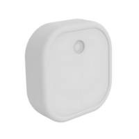Compact White Smart Sensor Device for Home Automation png