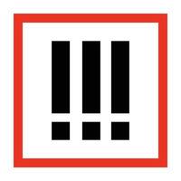 Design of 8 bit cute exclamation mark surprise shock notice alert. vector