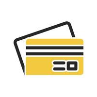 credit card icon on isolated background vector