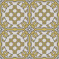 Golden Ornamental Pattern vector