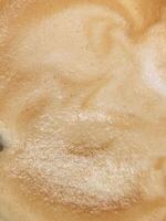 Coffee foam for background. Coffee foam texture photo