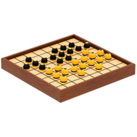 3d render board game pieces png