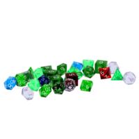 Dice set with transparent background png