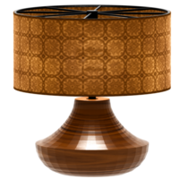 3d render decorative lamp with transparent background png