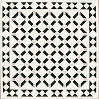 Geometric abstract seamless pattern black and white bow. vector