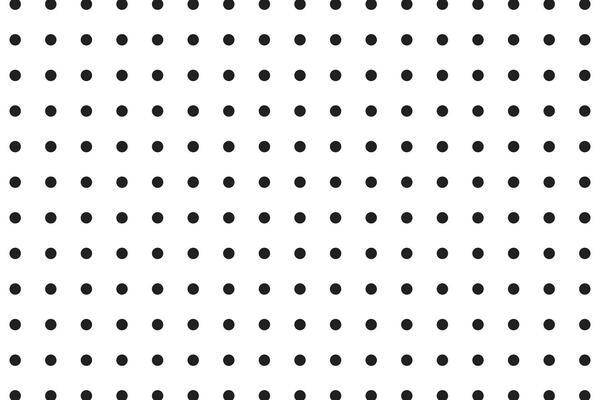 Black dot grid pattern . Polka dot pattern . Dots grid background . illustration