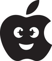 Charming Apple Sketch for Decor vector