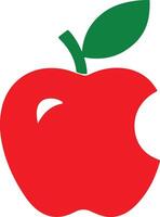 Apple Digital Art Design for Wall Art vector