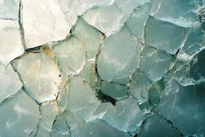 Detailed Cracked Glass Texture for Graphic Design and Artistic Projects photo