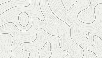 Abstract black line topography map contour with grey background vector