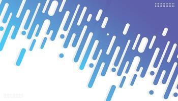 Modern abstract background featuring rounded blue lines, dots, and soft shadow effects. vector
