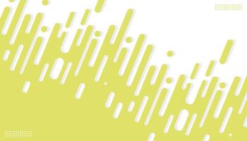 Abstract yellow rounded and circle isolated in white background. illustration vector