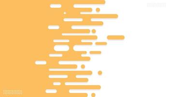 Abstract yellow rounded lines background. illustration vector