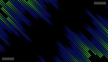Data connection speed blue and green lines abstract technology background . vector