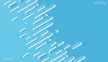 Abstract Blue Oblique Round and Line with Dots and shadow background. illustration vector