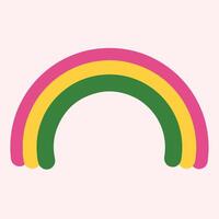 mejikuhibiniu cute rainbow simple vector