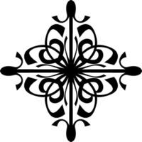 Decorative Black Borders for Invitations vector