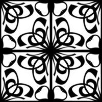Black Decorative Frame for Invitations and Posters vector