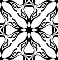 Decorative Black Line Art Frame vector