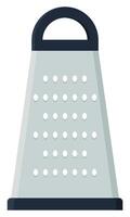 Grater flat icon isolated on white background. vector