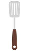 Spatula icon flat style isolated on white background. vector