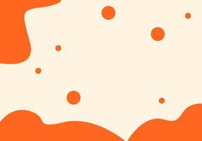 abstract background with orange color vector