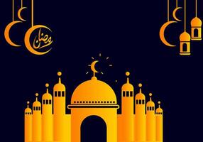 Happy Ramadan Kareem Days vector