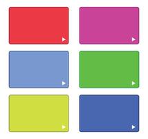 Infographic set with blank note paper design . vector