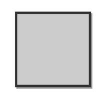 Empty photo frames composition. mockup. vector