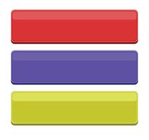 Blank infographic note set design . vector