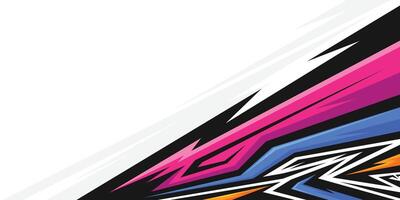 Vibrant Sports Background Design with Geometric Sharpness vector