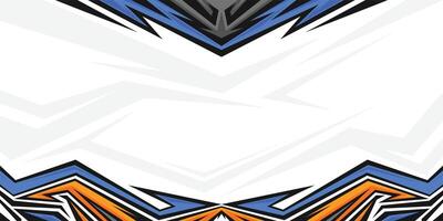 Stylish Geometric Sports Background with Sharp Edges vector