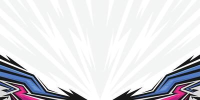Futuristic Sports Background with Angular Geometric Patterns vector