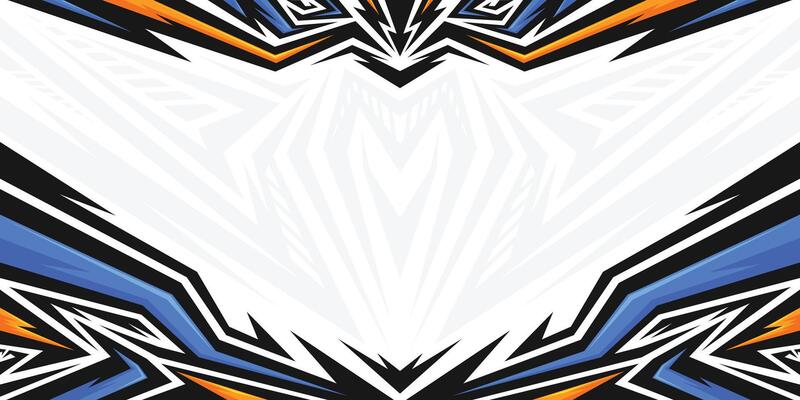 Energetic Sports Background with Geometric Sharp Elements