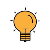 light silhouette icon design template energy vector