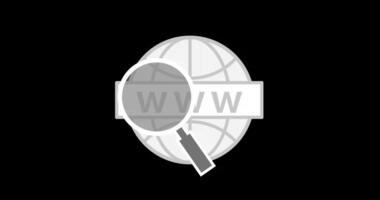 Browser online searching domain address video