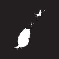 Grenada Map Detail Icon,Element symbol Design. vector
